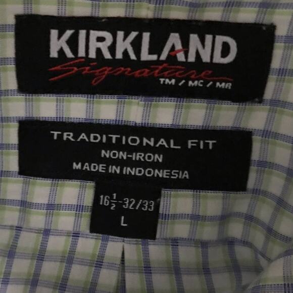 Men Kirkland Button Down Dress Shirt - Picture 5 of 9